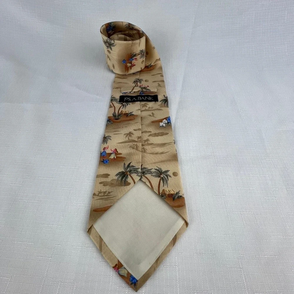 Jos A Bank Silk Tie 4